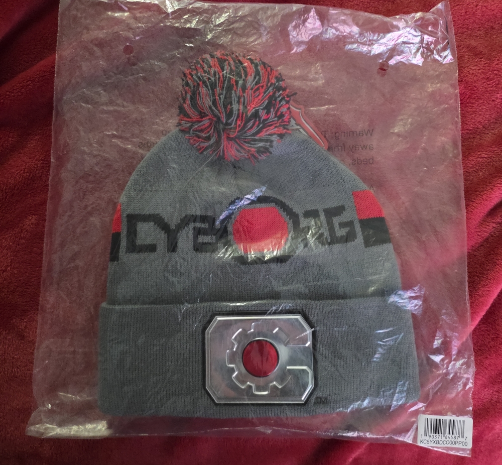Justice League Cyborg Pom Beanie Winter Hat